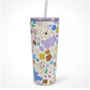 Disney Parks Winnie the Pooh and Pals 22 oz Stainless Steel Tumbler New With Tag